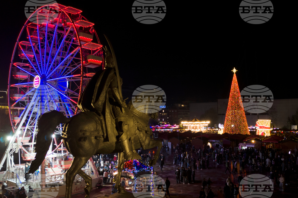 Albania Daily Life Holiday Lights