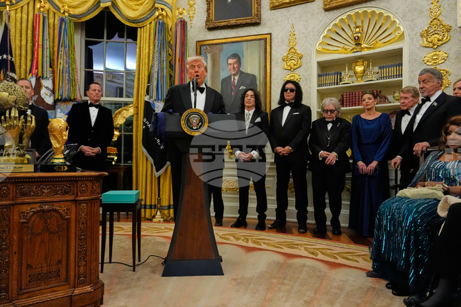 APTOPIX Trump Kennedy Center Honors