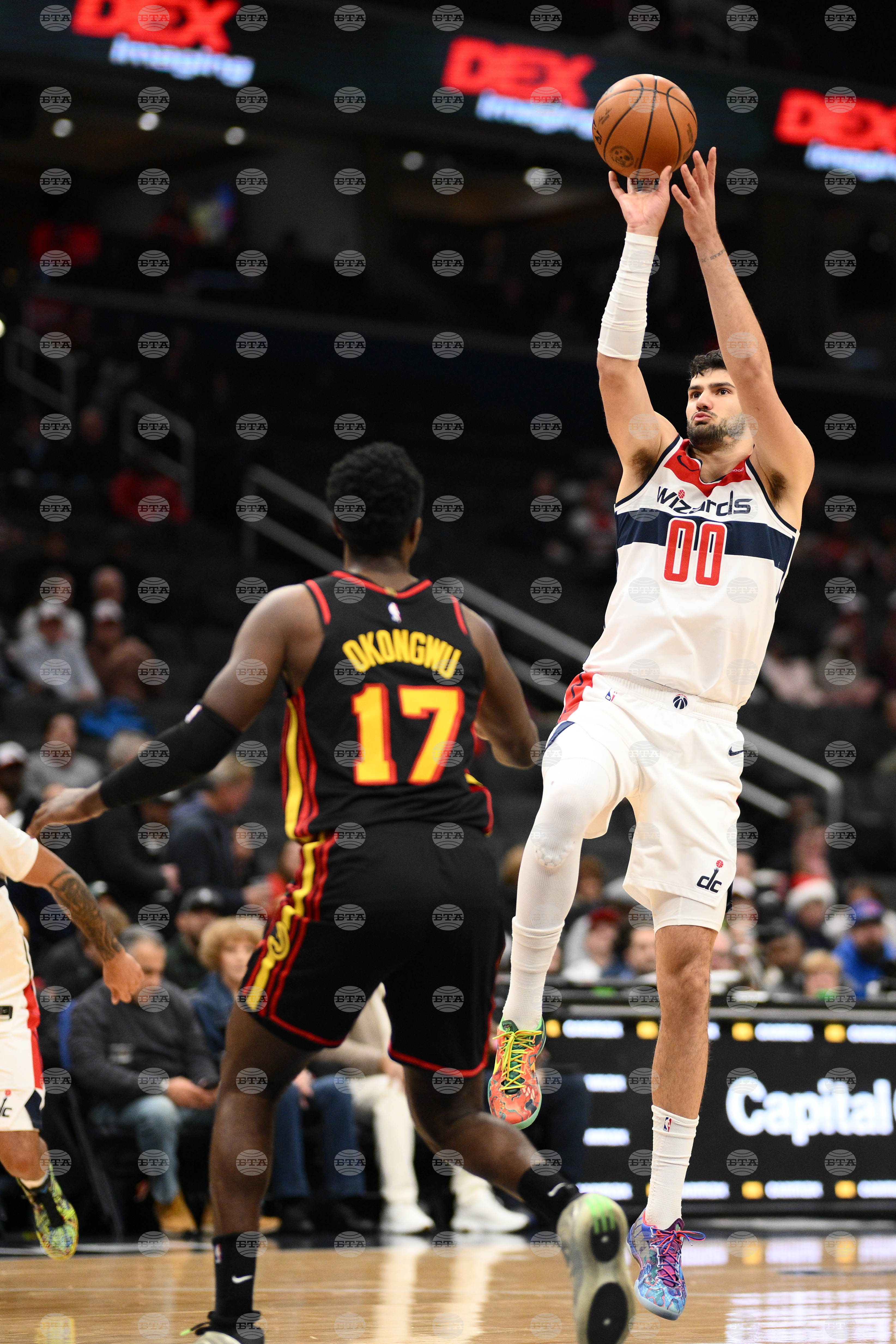 Hawks Wizards Basketball