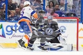 Islanders Lightning Hockey