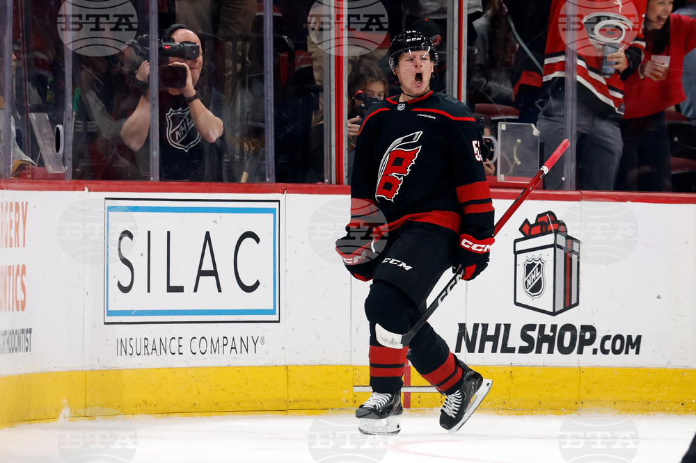 CORRECTION Predators Hurricanes Hockey