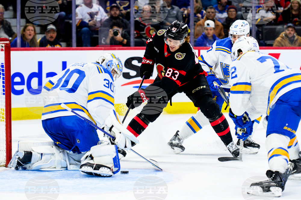 Blues Senators Hockey