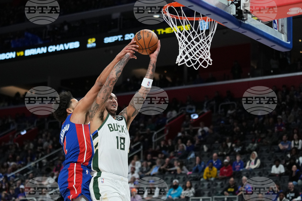 Bucks Pistons Basketball