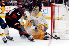 Preditors Hurricanes Hockey