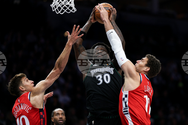 Clippers Timberwolves Basketball