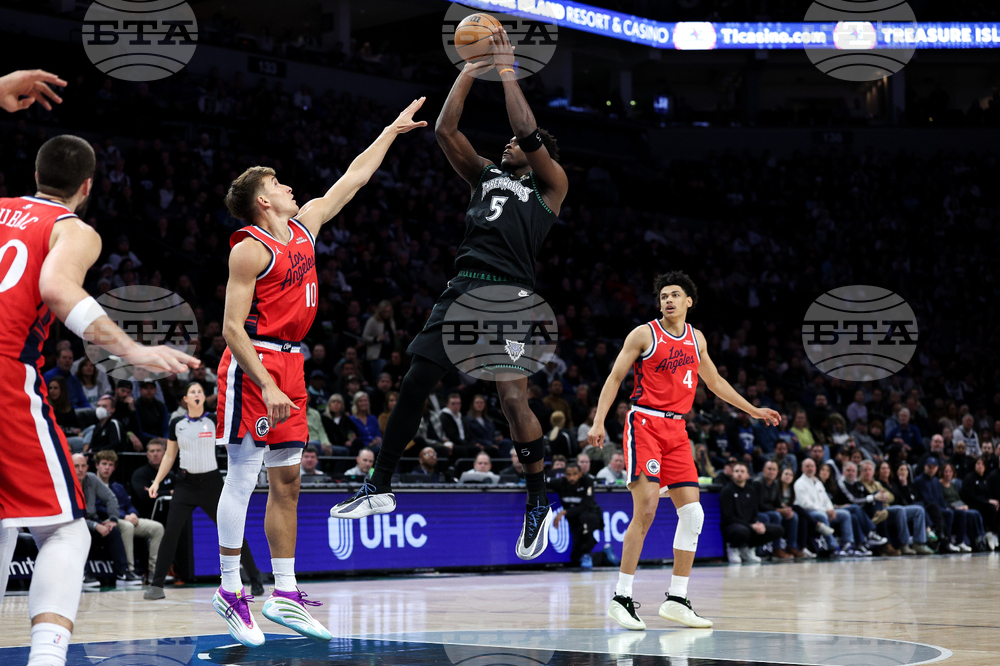 Clippers Timberwolves Basketball