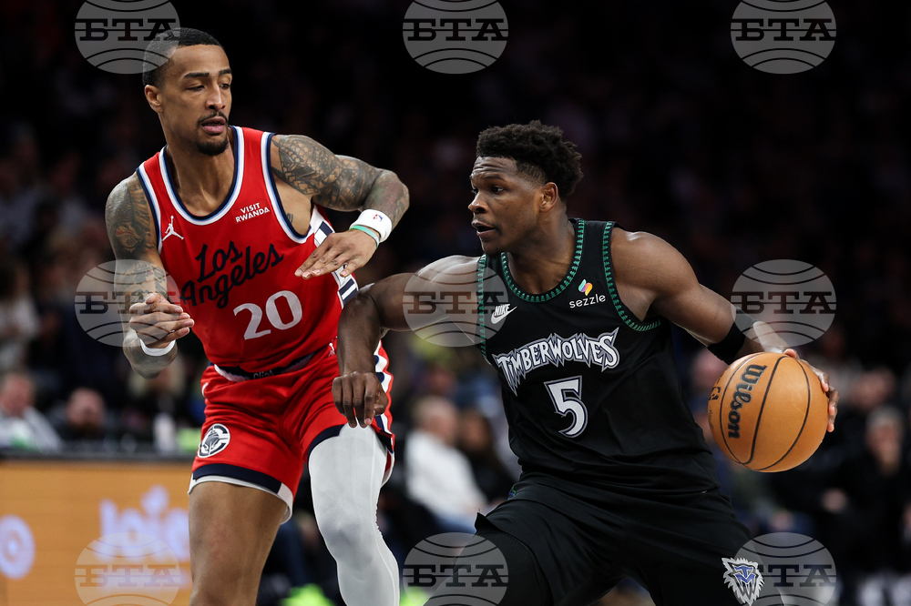 Clippers Timberwolves Basketball