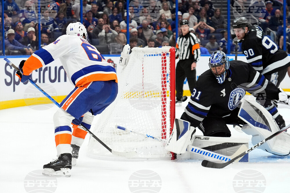 Islanders Lightning Hockey