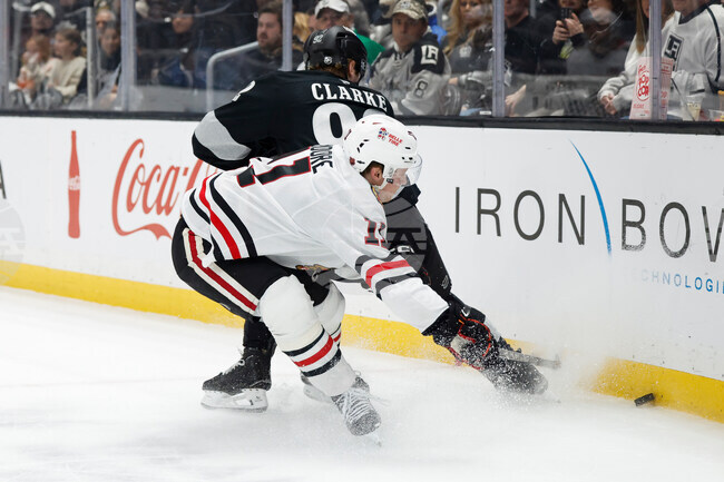 Blackhawks Kings Hockey
