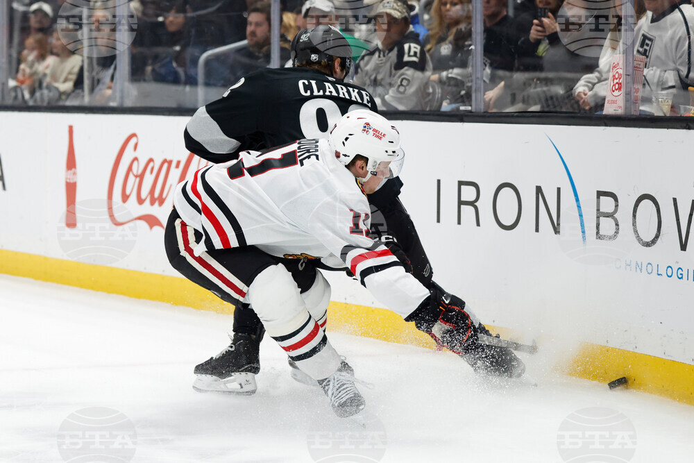 Blackhawks Kings Hockey