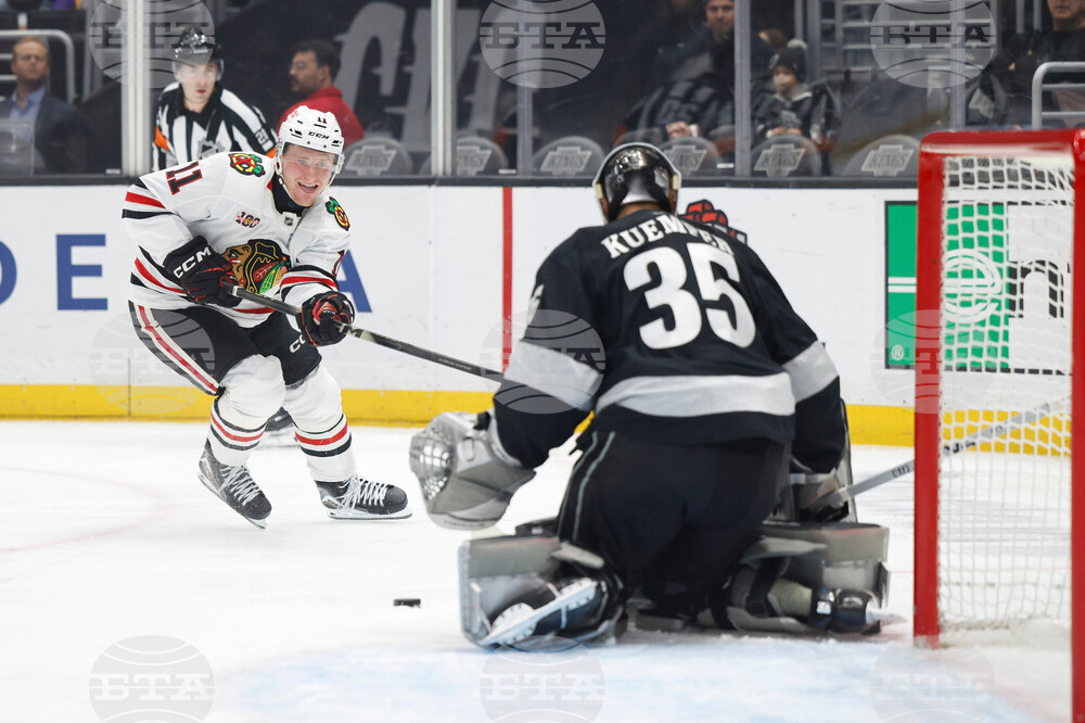 Blackhawks Kings Hockey