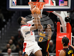 Hawks Wizards Basketball