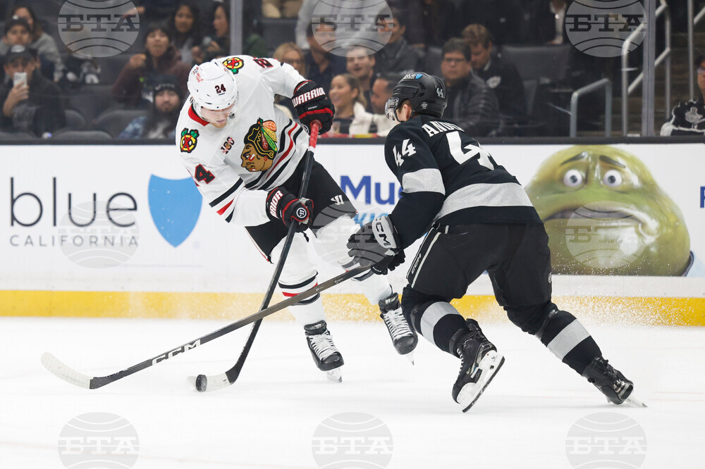 Blackhawks Kings Hockey