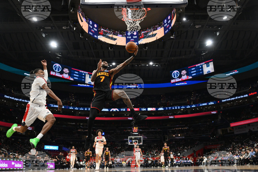 Hawks Wizards Basketball