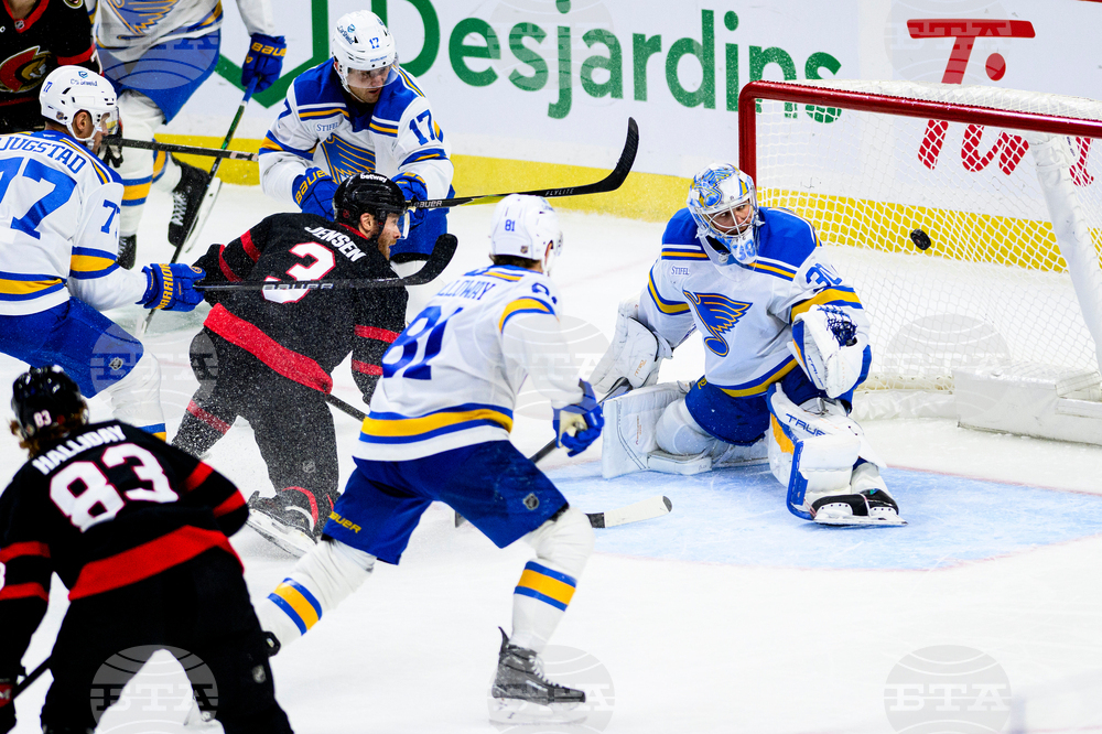 Blues Senators Hockey