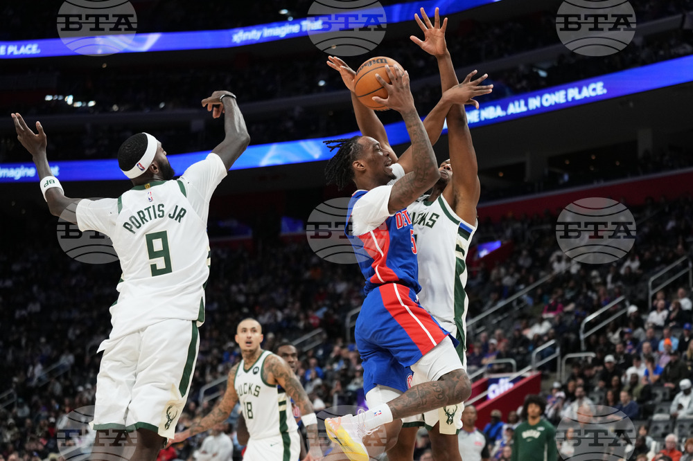 Bucks Pistons Basketball