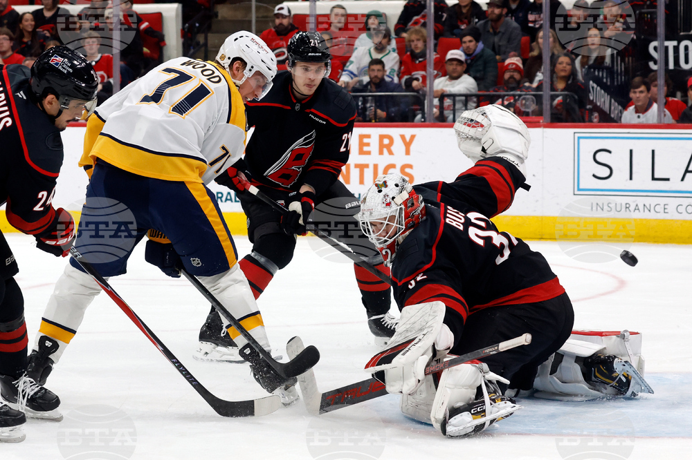 Preditors Hurricanes Hockey