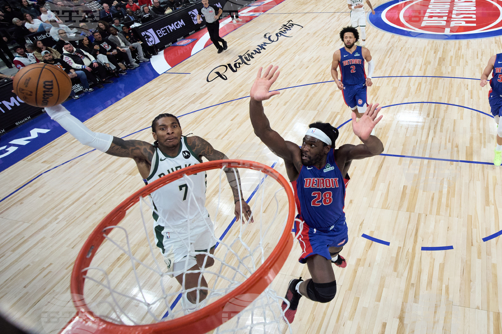 Bucks Pistons Basketball