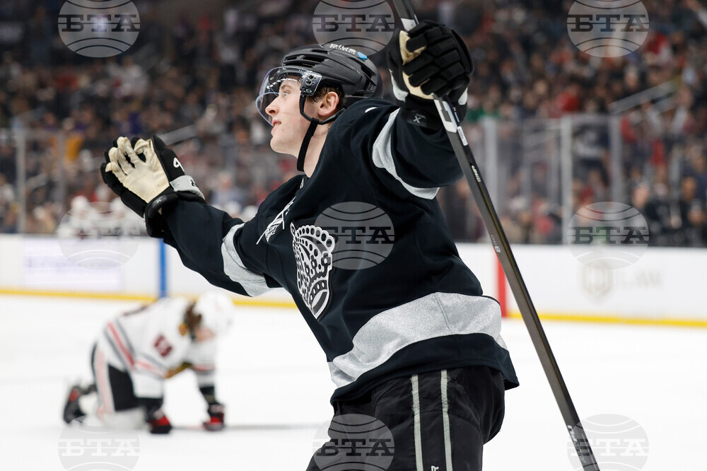 Blackhawks Kings Hockey