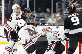 Blackhawks Kings Hockey