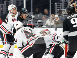 Blackhawks Kings Hockey