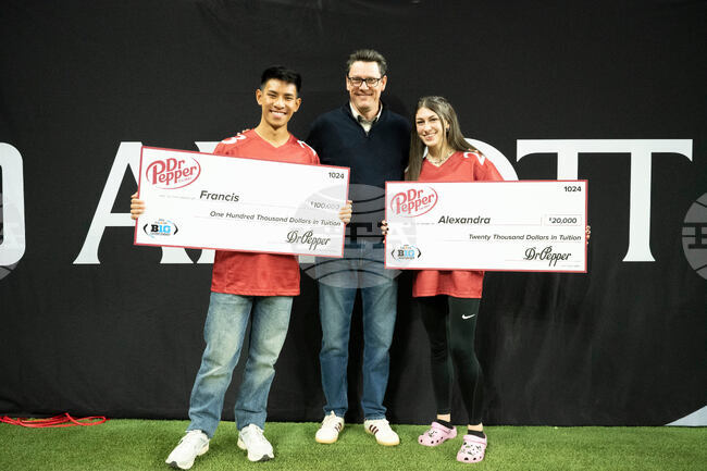 Dr Pepper 2025 Tuition Giveaway x Big Ten Championship