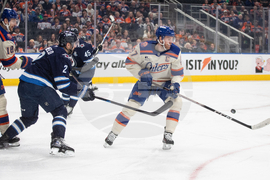 Jets Oilers Hockey