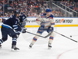 Jets Oilers Hockey