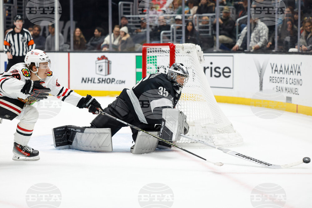 Blackhawks Kings Hockey