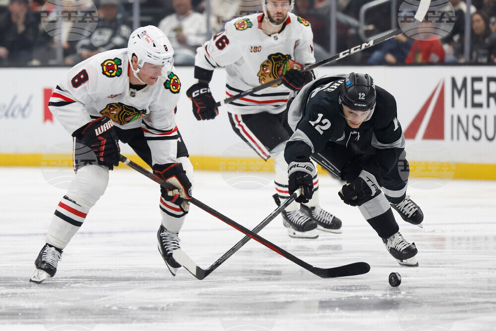Blackhawks Kings Hockey