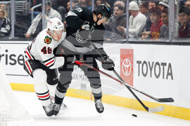 Blackhawks Kings Hockey