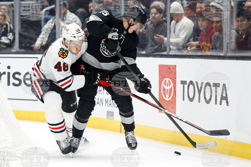 Blackhawks Kings Hockey