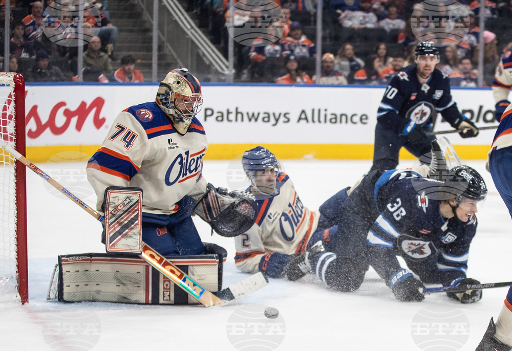 Jets Oilers Hockey