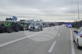Гърция - Граничен пункт "Орменион - Капитан Петко войвода" - гръцки земеделци