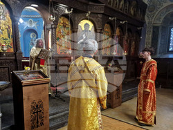 Търговище - храм „Св. Успение Богородично“ - неделна служба и проповед