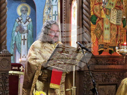 Търговище - храм „Св. Успение Богородично“ - неделна служба и проповед