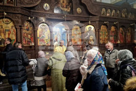 Търговище - храм „Св. Успение Богородично“ - неделна служба и проповед