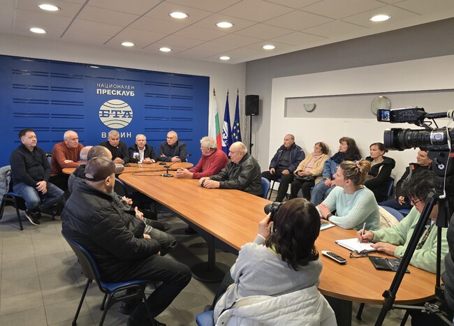 Пресконференция относно вътрешнопартийни проблеми в БСП - Видин