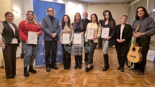 Обществото на литературния кабинет „Димчо Дебелянов“ отличи млади писатели с Националната литературна награда „Георги Черняков"