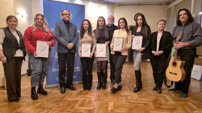 Обществото на литературния кабинет „Димчо Дебелянов“ отличи млади писатели с Националната литературна награда „Георги Черняков"