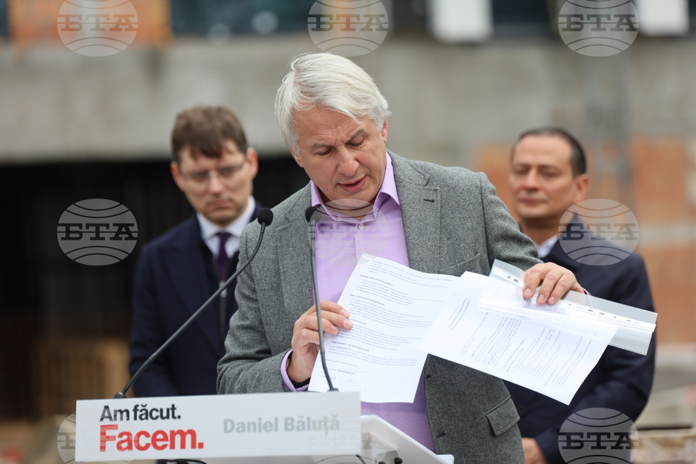 Румъния - Букурещ - избори за кмет - Даниел Балуца