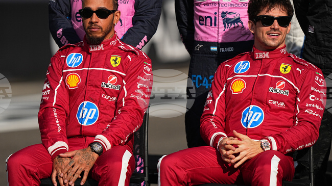 Хамилтън и Льоклер с обръщение към феновете на „Ферари“: „Беше трудна година“