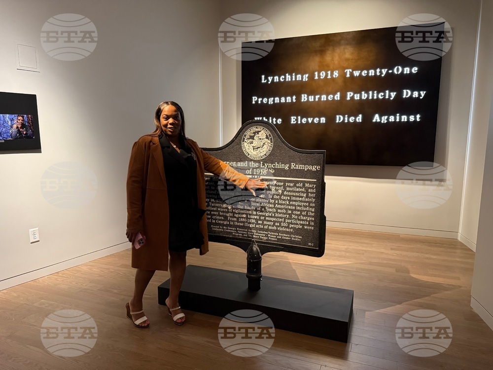Vandalized Lynching Marker