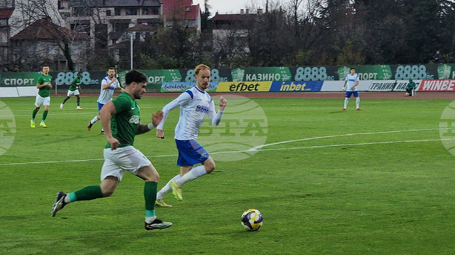 Берое и Септември не се победиха в мач от футболната Първа лига