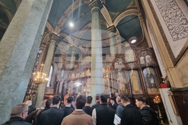 Стара Загора -храм „Св. Николай Мирликийски Чудотворец“ - литургия