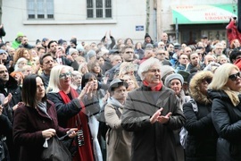 Сърбия - съдии, прокурори, студенти - протест