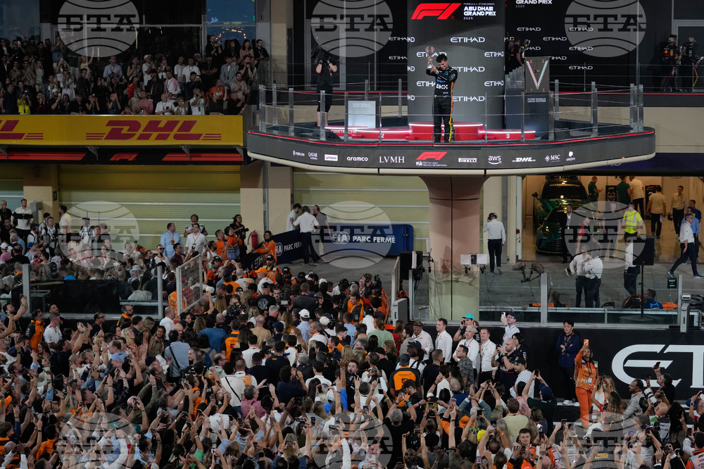 Abu Dhabi F1 GP Auto Racing