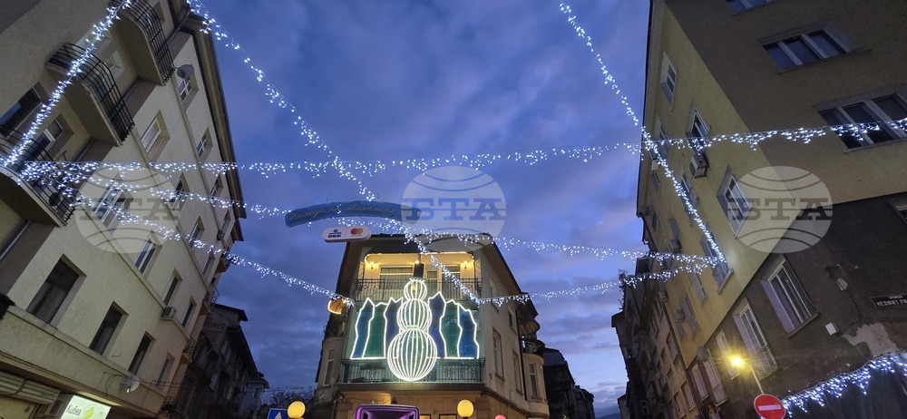 С включване на празничните светлини кметът на столичния район ,,Средец" Трайчо Трайков откри коледния сезон на благотворителен фестивал в центъра на София