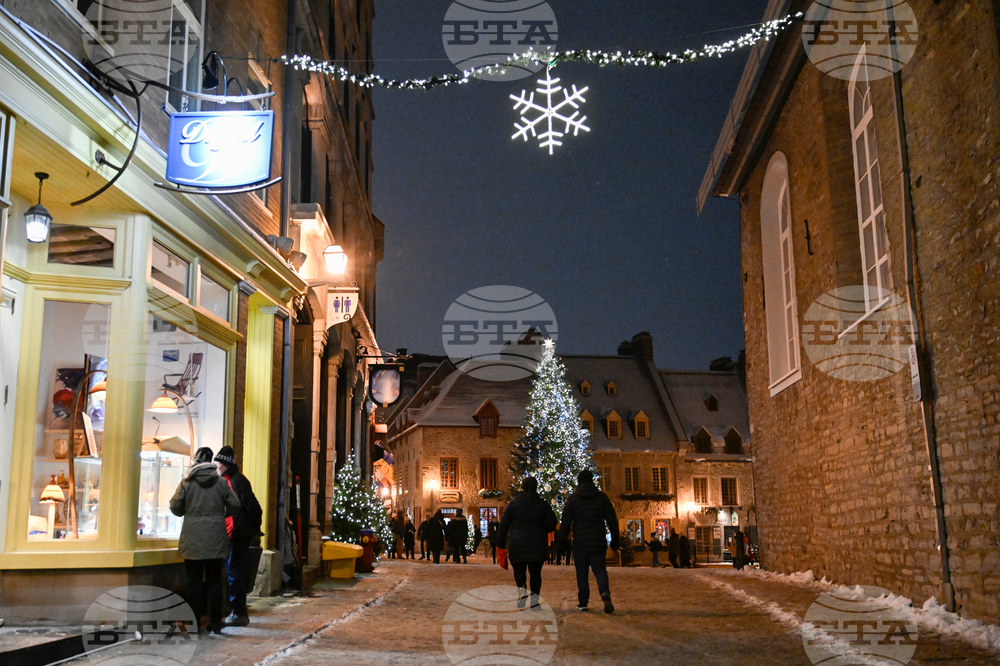 Canada Quebec City Christmas