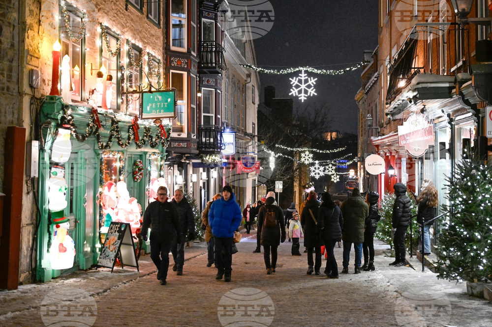 Canada Quebec City Christmas